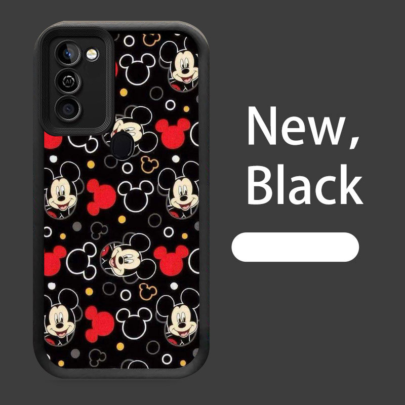 B-12 Mickey Mouse Casing untuk Samsung M11 A20S M21 A20 M30S A21S A10S A11 Silikon Case