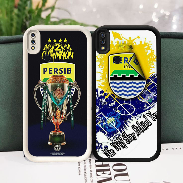 YE-44 Persib Bandung Silicone Casing untuk Samsung A10S A36 A20 A10 A11 A21S A56 A30 A07 A20S