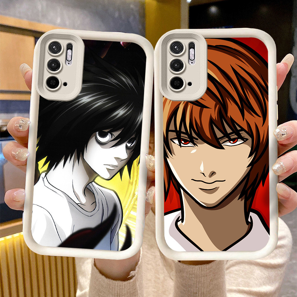 C-25 Death Note Hitam Putih Casing untuk Xiaomi Redmi Note 10T 10 10S Pro 2022 5G