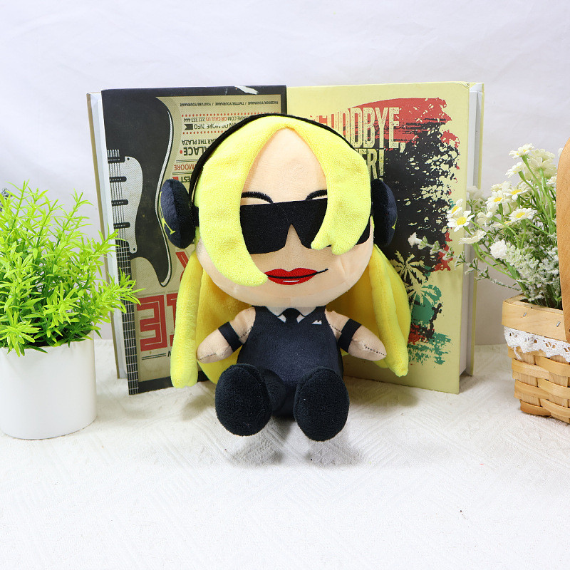 Boneka Jepang Musik Hadiah Lucu Plush Violet Alaska Baru  Berkualitas