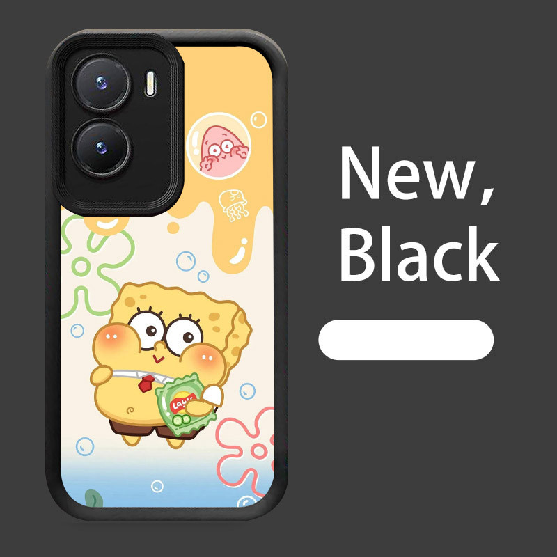Case Casing untuk VIVO Y01A Y35 Y15s Y15a Y22 Y01 Y22s W-11 Cute SpongeBob