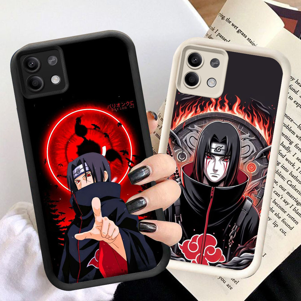 HR-63 Itachi Uchiha Shockproof Casing untuk Xiaomi Redmi Note 13 Poco X6 X7 M6 M7 NEO Pro