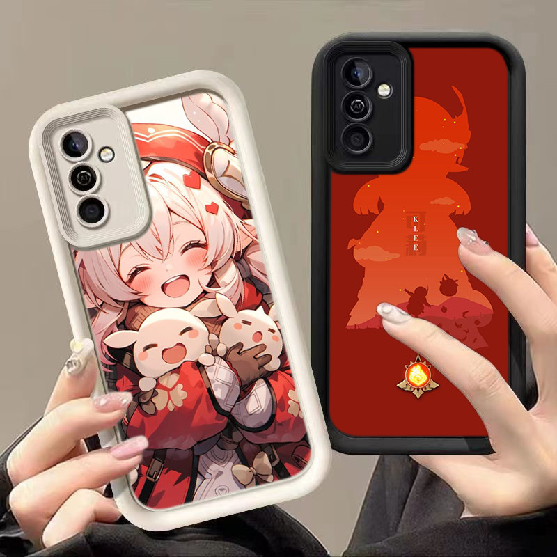 HA35 Genshin Impact game Klee Untuk Samsung Casing hp Softcase Silikon Kasing untuk Samsung A12 A10s