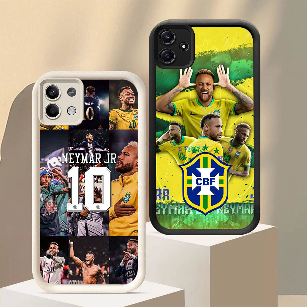 MP-88 Neymar Barcelona Shocking Silikon Casing untuk Xiaomi Redmi Tecno Note Pova 12 7 14 13 Pro 5G 