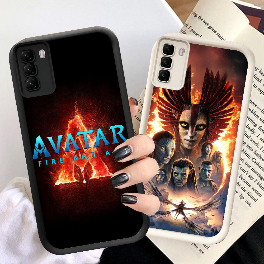 HR-37 Avatar Fire and Ash Shockproof Casing untuk Infinix HOT 50 Tecno Camon 40 POP Pova 5 8 9 Spark