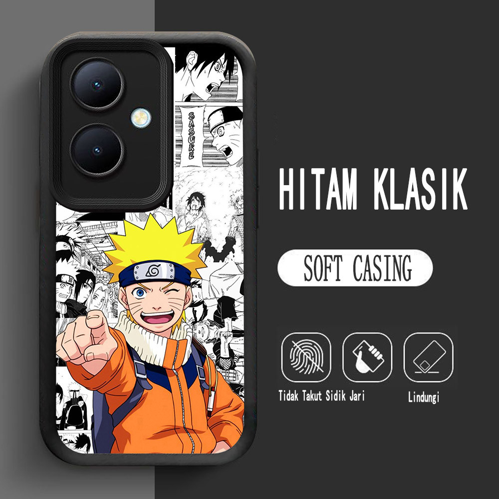 Casing untuk OPPO Reno 8T 11F 11 Pro 5G Lembut L-20 Naruto