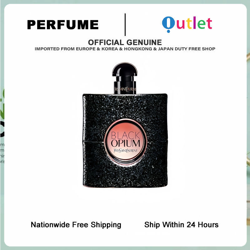 100% Asli Perfum YSL Black Opium 90ML EDP