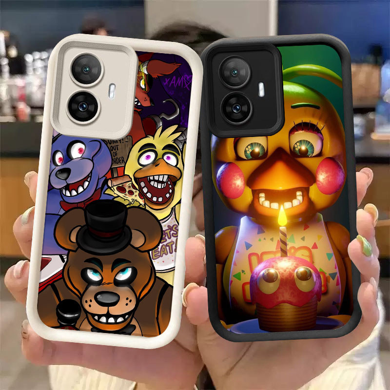 YW-24 FNAF Casing ponsel tipis OPPO Reno 13F A5i 10 F25 11F 11 Pro 5G