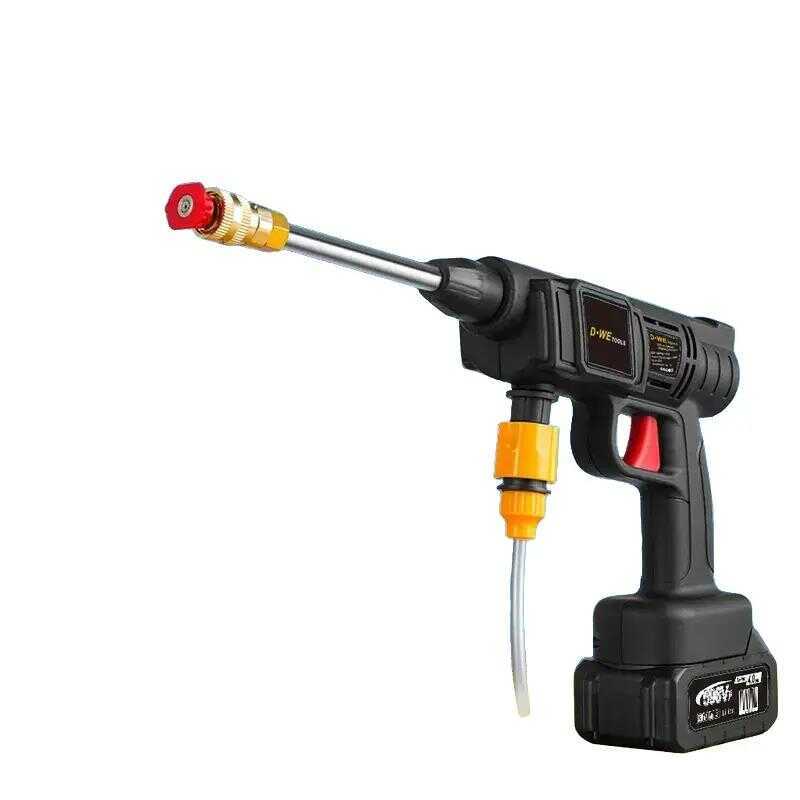 DE Teknologi Jerman Alat & Motor Listrik 100Bar Mesin Cuci Mobil Portable Jet dengan Daya Luar Biasa