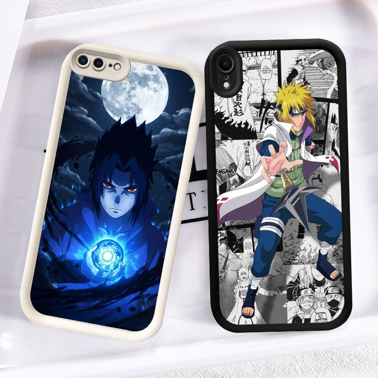 EE-18 NARUTO,Naruto Casing ponsel ringan iPhone 6 7 XS X 8 XR Max Plus