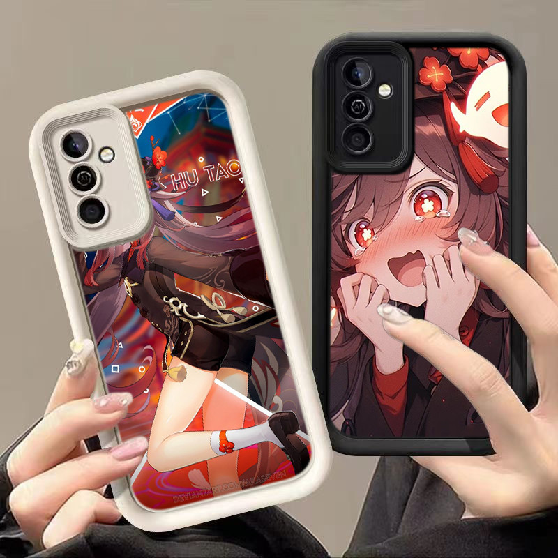 HA28 Game Genshin Impact Hu tao Untuk Samsung Casing hp Softcase Silikon Kasing untuk Samsung A12 A1