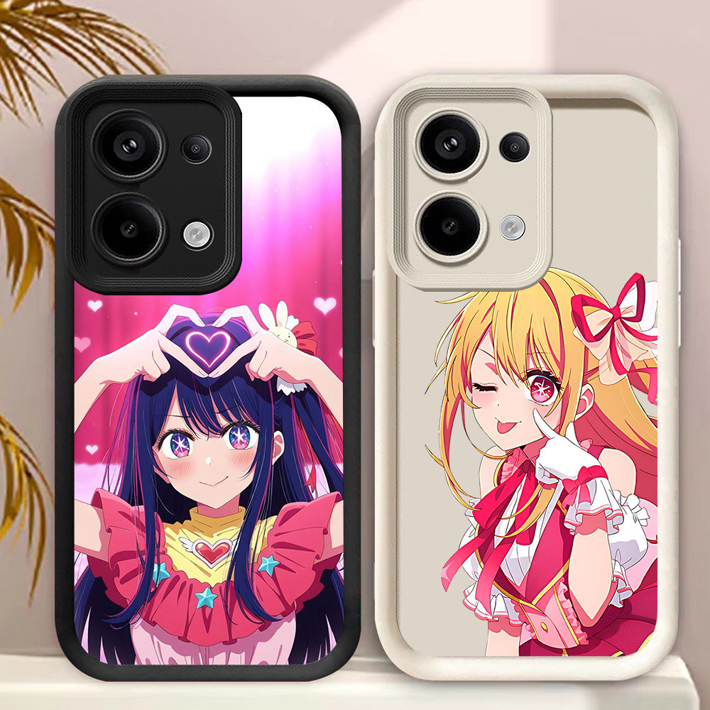 C-1 Oshi no Ko Hitam Putih Casing untuk OPPO A6 Pro 5G