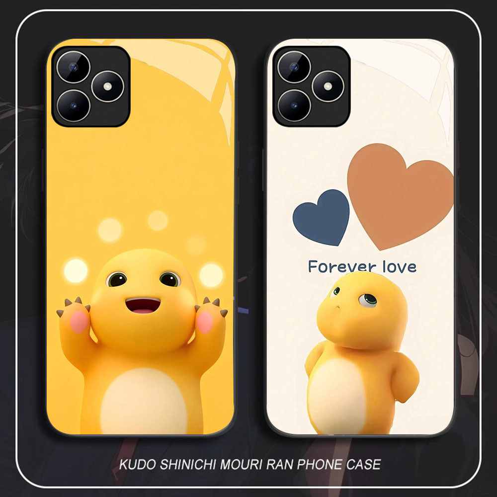 SM-49 Nailong HD Glass Casing HP Realme 7i C67 C31 C55 C53 C33 C35 C17 GT 6 Narzo N53 50A Prime