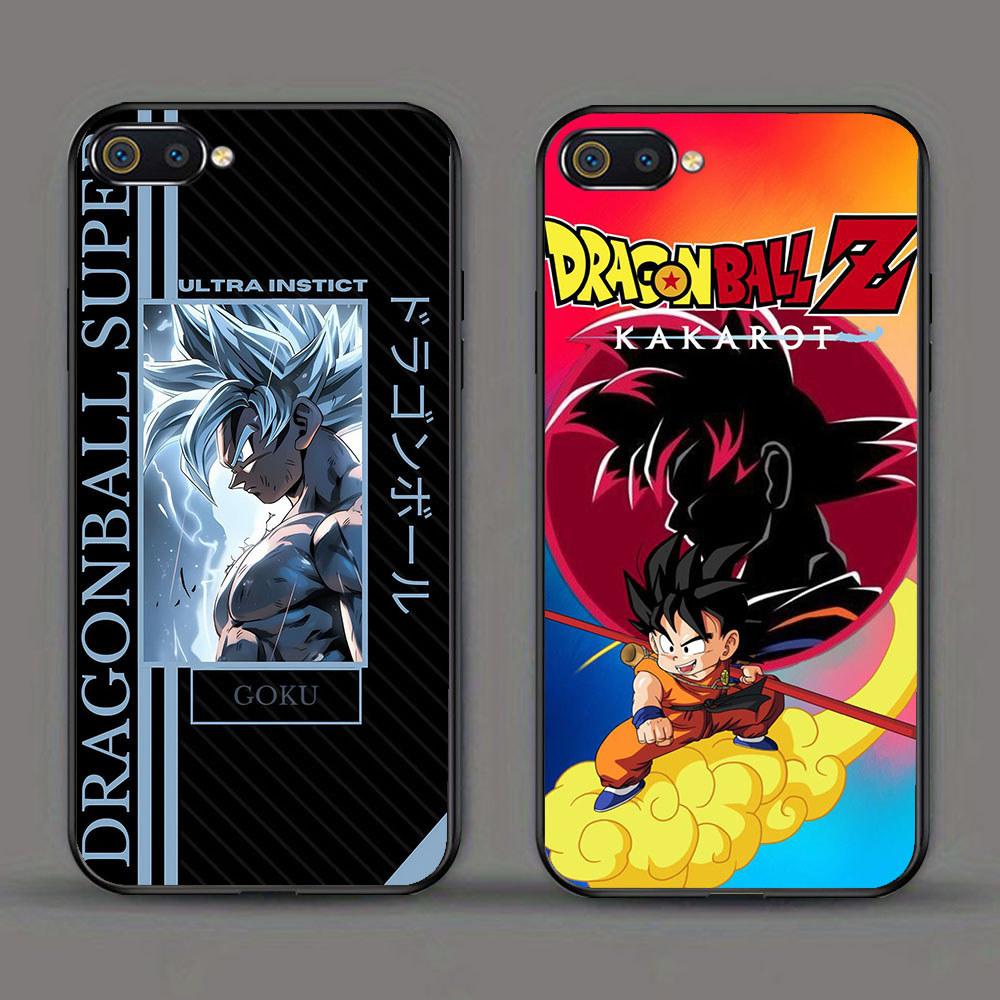 KD-90 Son Goku HD Glass Casing untuk Realme C1 C2 C2s OPPO A3S A5 A12E