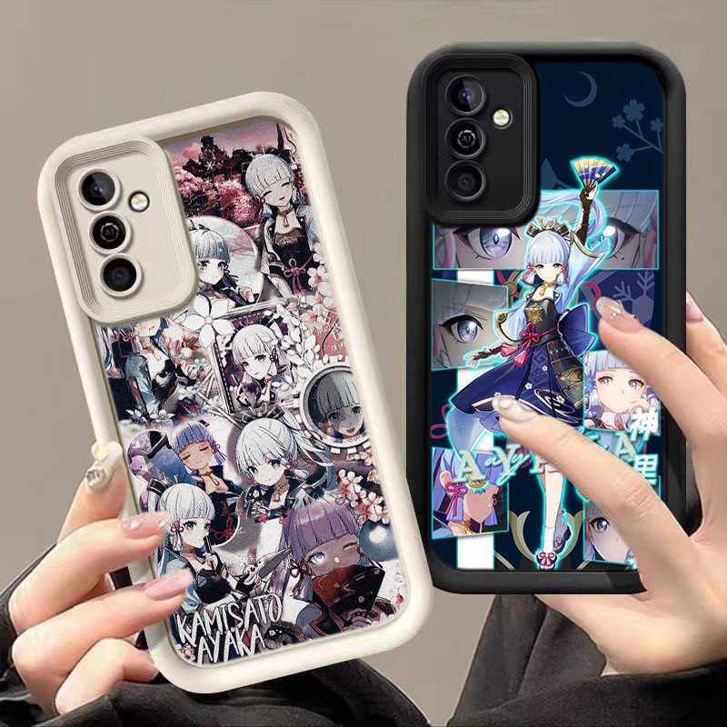 HA76 Kamisato Ayaka Genshin Impact Untuk Samsung Casing hp Softcase Silikon Kasing untuk Samsung A12