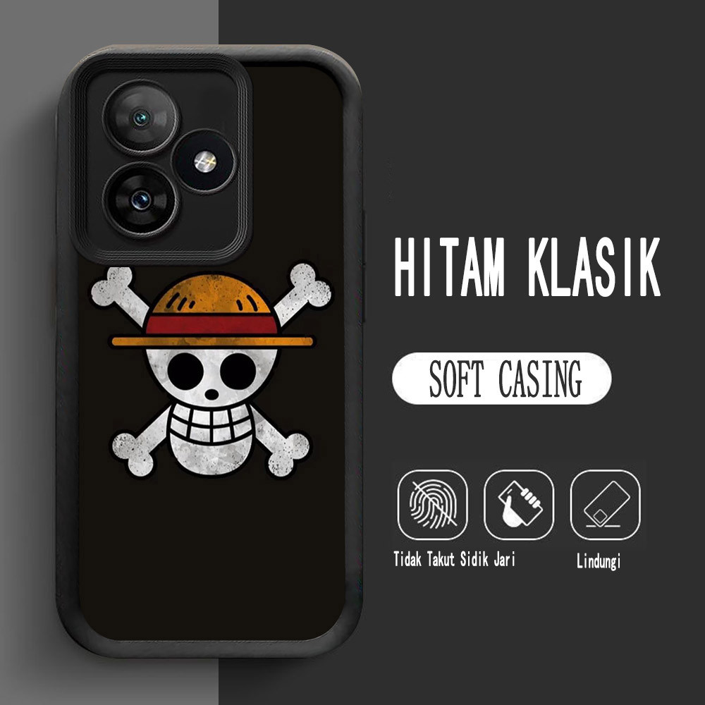 Y-12 One Piece Silikon Casing untuk Realme C53 C67 60 C61 C55 Note 50 C51 Case