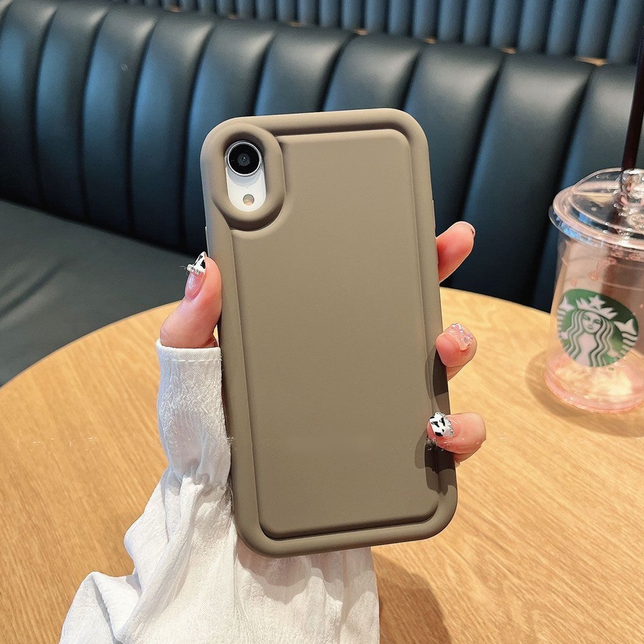 Airbag Shockproof Case Untuk iPhone 7Plus 8Plus 7 8 XS MAX X XR XS Casing Ponsel Silikon Lembut Full Cover