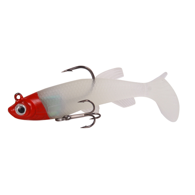 50 Pcs Baru Umpan Pancing Ikan Lembut 8.5 cm 13g Manusia Hidup Cacing Lembut Memancing Umpan Bass Umpan Wobbler Tackle