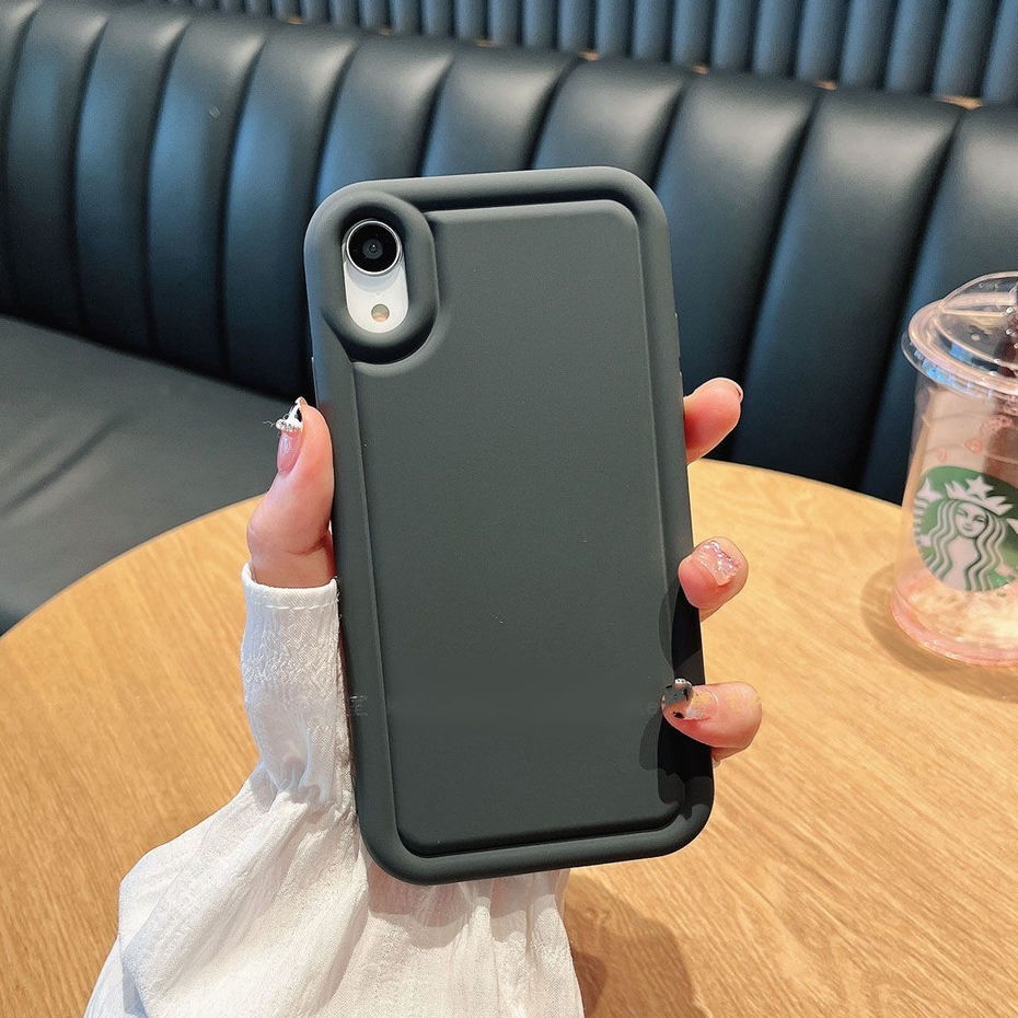 Airbag Shockproof Case Untuk iPhone 7Plus 8Plus 7 8 XS MAX X XR XS Casing Ponsel Silikon Lembut Full Cover