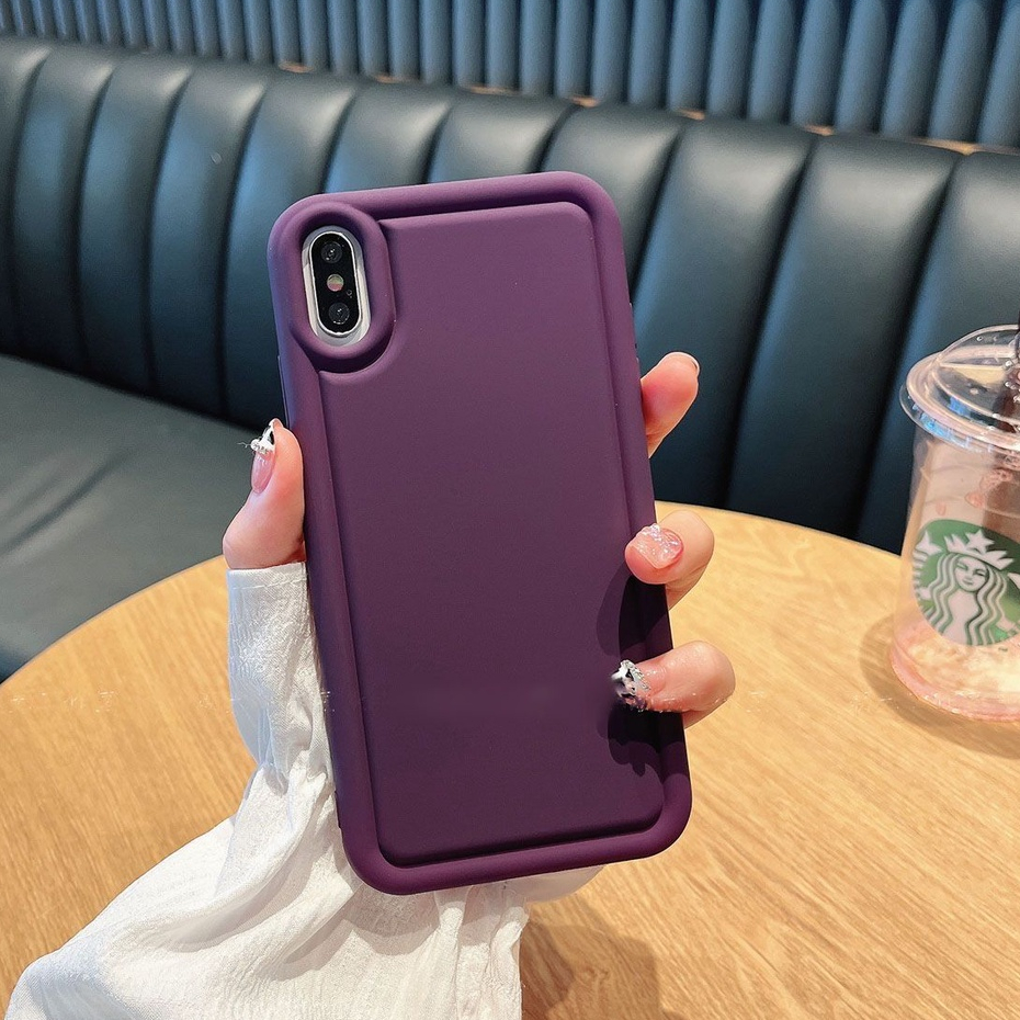 Casing Ponsel Lembut Mewah Untuk iPhone X XR Xs Max7 8 7Plus 8Plus Case Full Cover Airbag Shockproof Case Casing