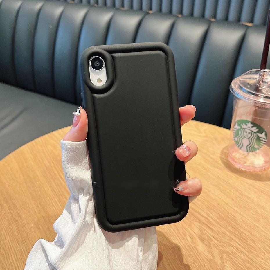 Airbag Shockproof Case Untuk iPhone 7Plus 8Plus 7 8 XS MAX X XR XS Casing Ponsel Silikon Lembut Full Cover