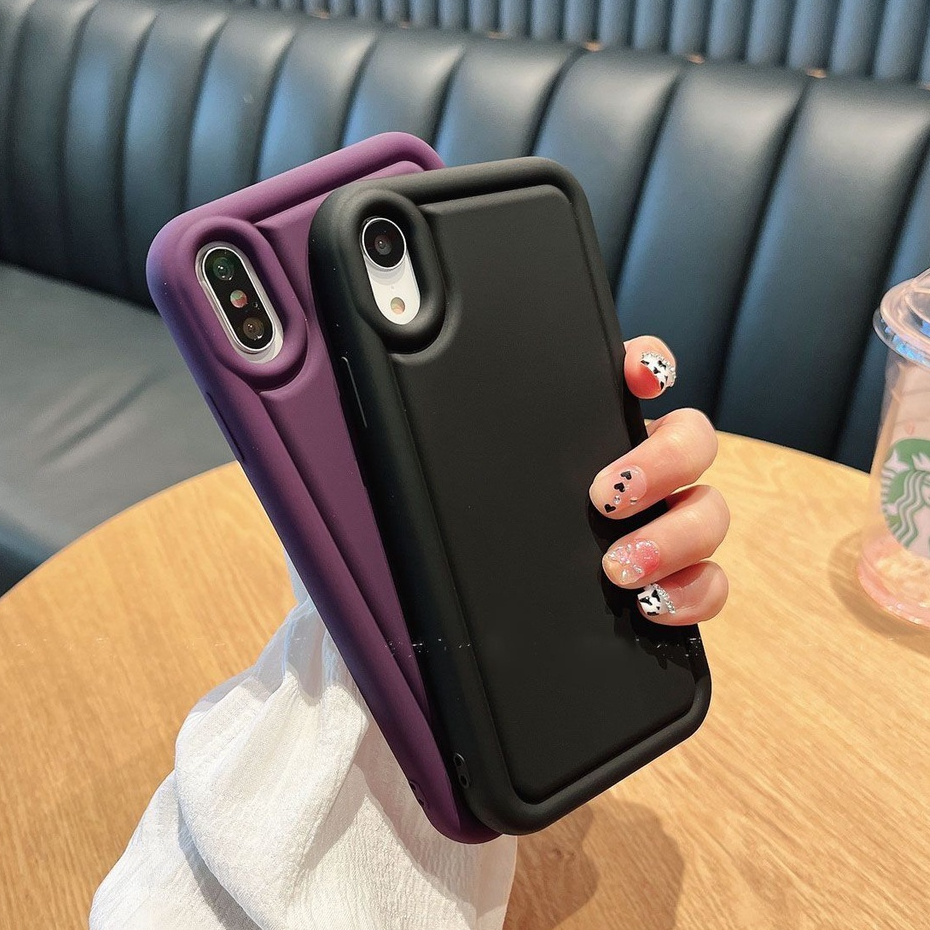 Casing Ponsel Lembut Mewah Untuk iPhone X XR Xs Max7 8 7Plus 8Plus Case Full Cover Airbag Shockproof Case Casing