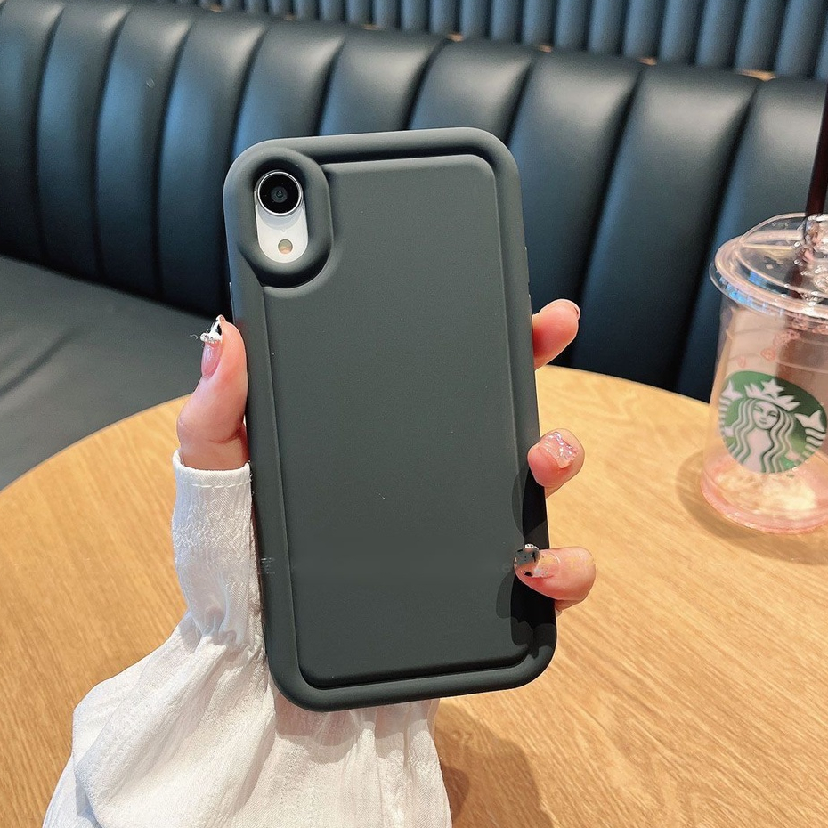 Casing Ponsel Lembut Mewah Untuk iPhone X XR Xs Max7 8 7Plus 8Plus Case Full Cover Airbag Shockproof Case Casing