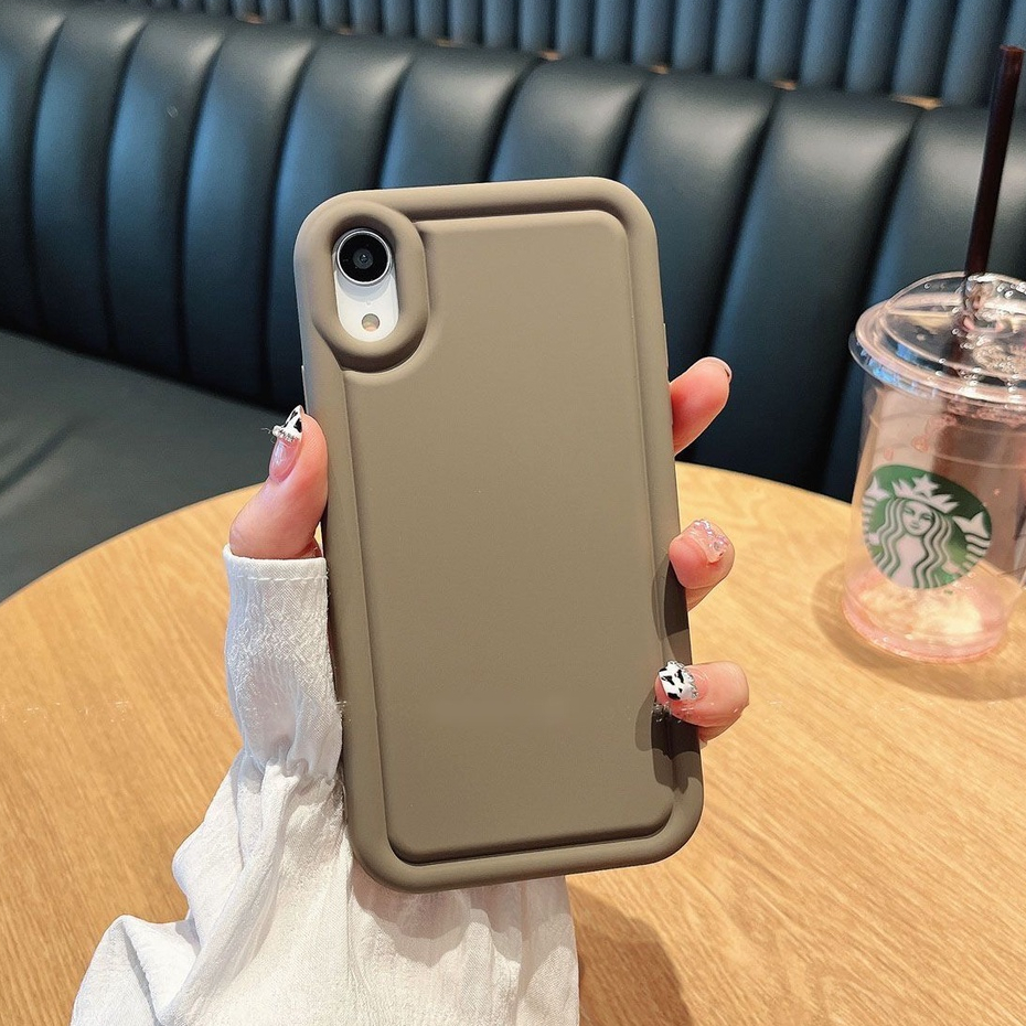 Casing Ponsel Lembut Mewah Untuk iPhone X XR Xs Max7 8 7Plus 8Plus Case Full Cover Airbag Shockproof Case Casing