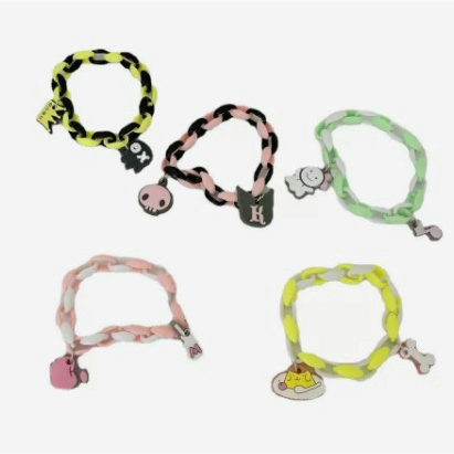 【Bayar di tempat】Gelang Couple Persahabatan Lucu Dengan Aksen Hewan Fashion Korean Import