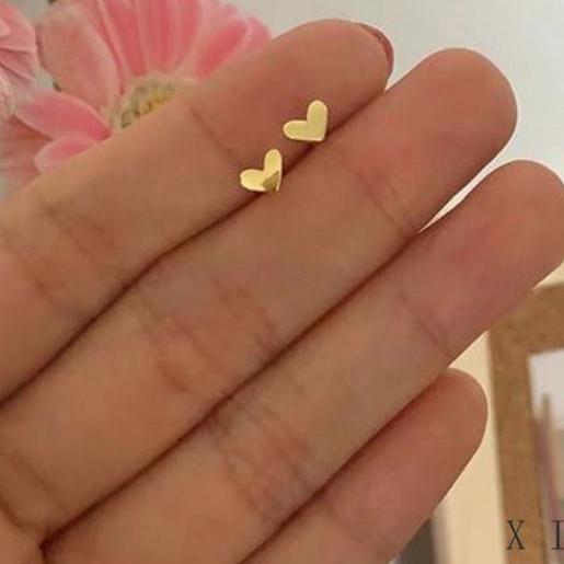 【COD】1 Pasang Anting Stud Desain Bulan Bintang Bahan S925 Silver Anti Alergi Untuk Aksesoris Pelajar