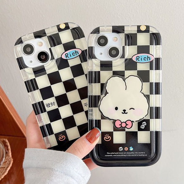 IPHONE Casing Ponsel Lembut Lucu Kompatibel Untuk Iphone14 13 11 12 Pro XS Max X Xr7 +8 Plus Casing TPU Silikon Shockproof Cover