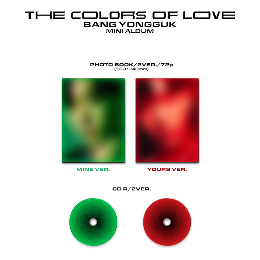 Bang Yongguk MINI ALBUM [THE COLORS OF LOVE]