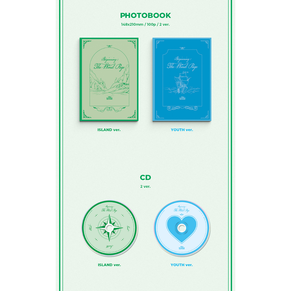 THE WIND 1st Mini Album [Beginning : The Wind Page]