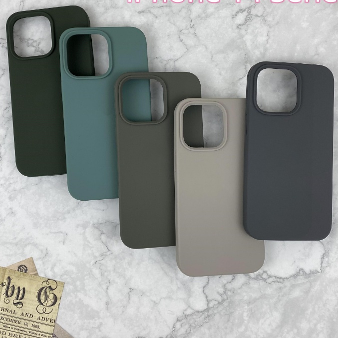 Soft Case Bahan Silikon Tahan Banting Untuk iPhone 14 13 12 Pro