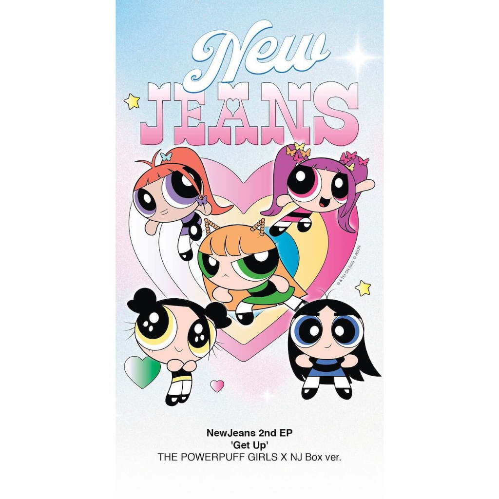 (Online POB) NewJeans 2nd EP GET UP (The POWERPUFF GIRLS X NJ Box ver.)