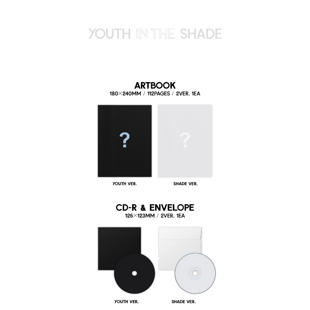 (POB) ZEROBASEONE- The 1st Mini Album YOUTH IN THE SHADE