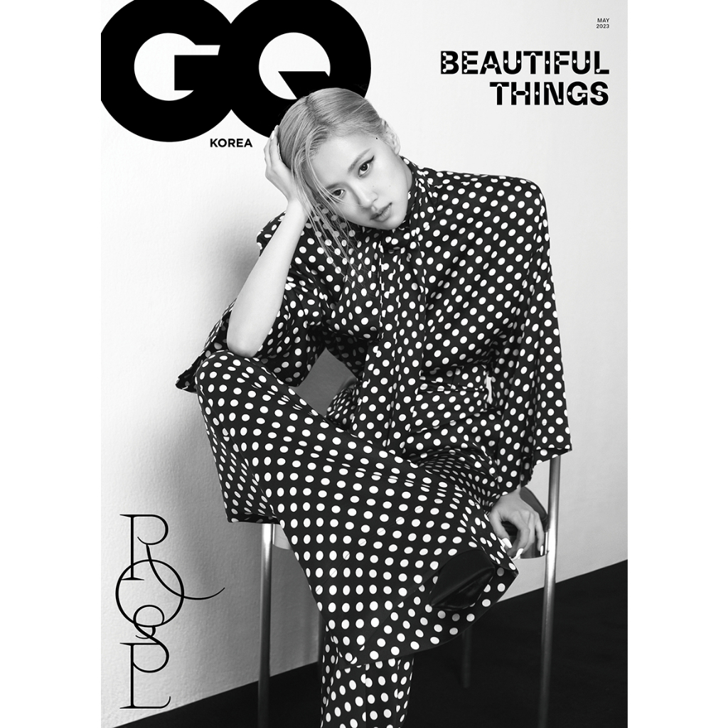 GQ Magazine - blackpink ROSE cover (MAY issue_2023)