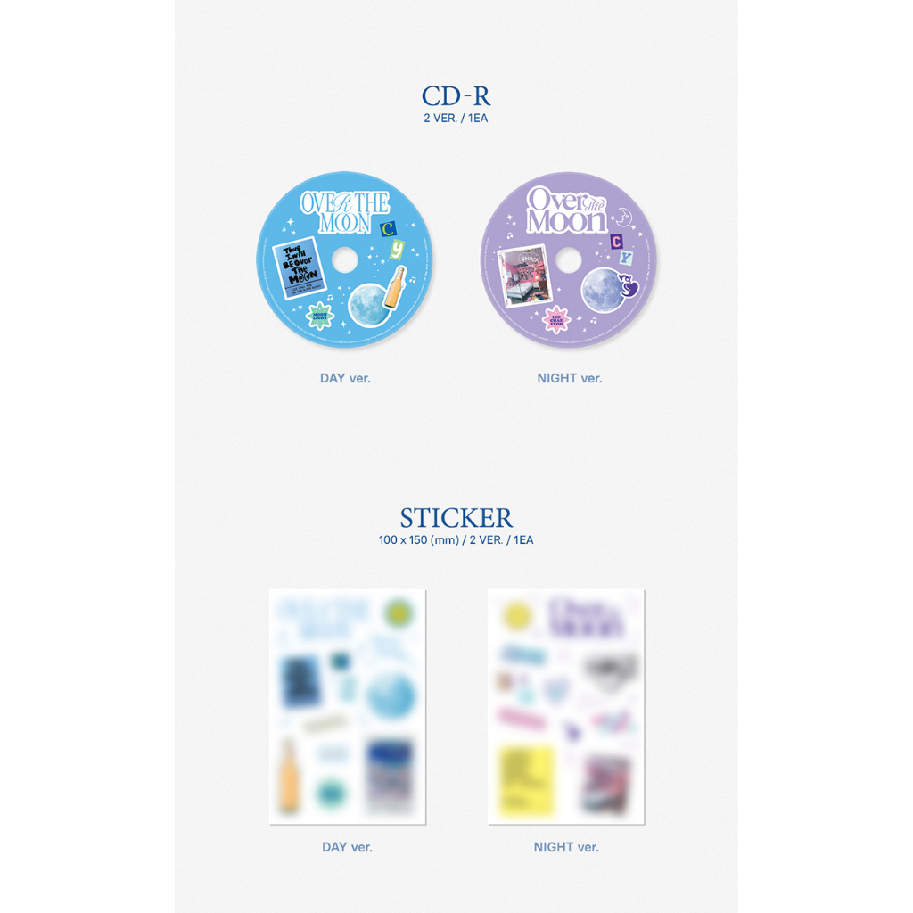 LEE CHAE YEON - 2nd Mini Album OVER THE MOON