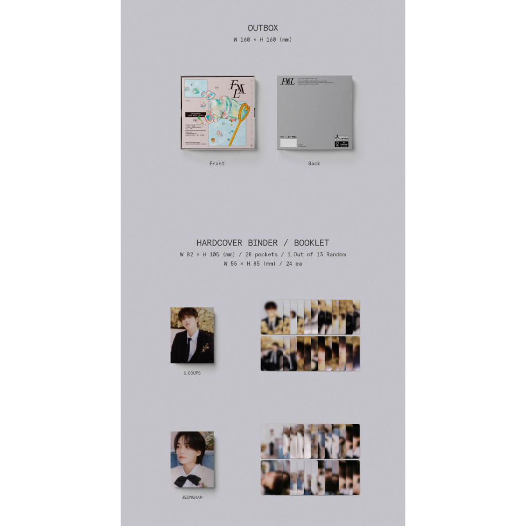 (CARAT VER.) SEVENTEEN 10th Mini Album [FML]