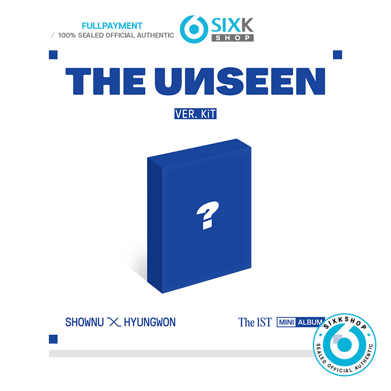 (Kit Ver.) SHOWNU X HYUNGWON The 1st Mini Album THE UNSEEN