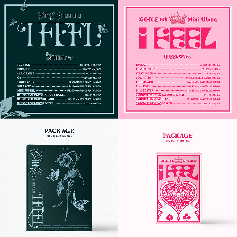 (G) Idle 6th Mini Album [I FEEL]