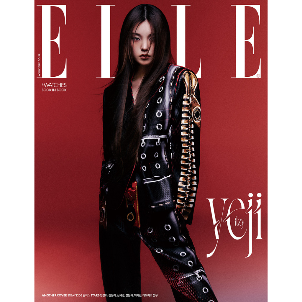 ELLE Magazine - FELIX (stray kids), YEJI (itzy) COVER_MAY issue 2023 (with translation)