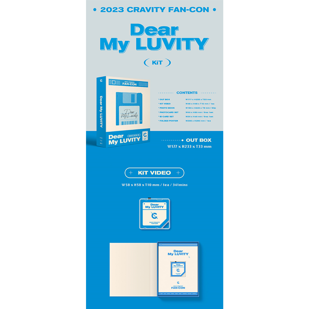 2023 CRAVITY FAN-CON Dear My LUVITY (DVD / KIT VIDEO)