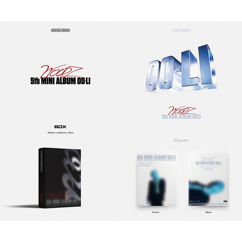 (ONLINE POB) WOODZ 5th Mini Album [OO-LI]