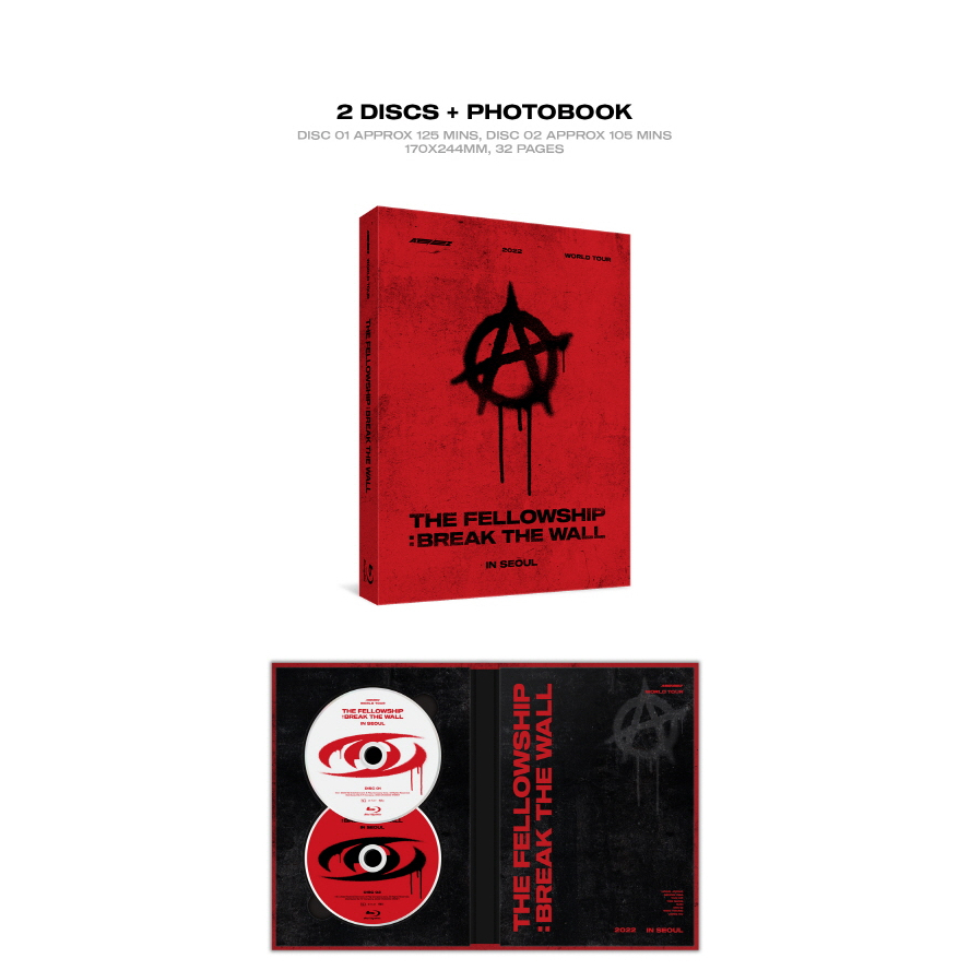 ATEEZ WORLD TOUR [THE FELLOWSHIP : BREAK THE WALL] IN SEOUL (BLU-RAY)