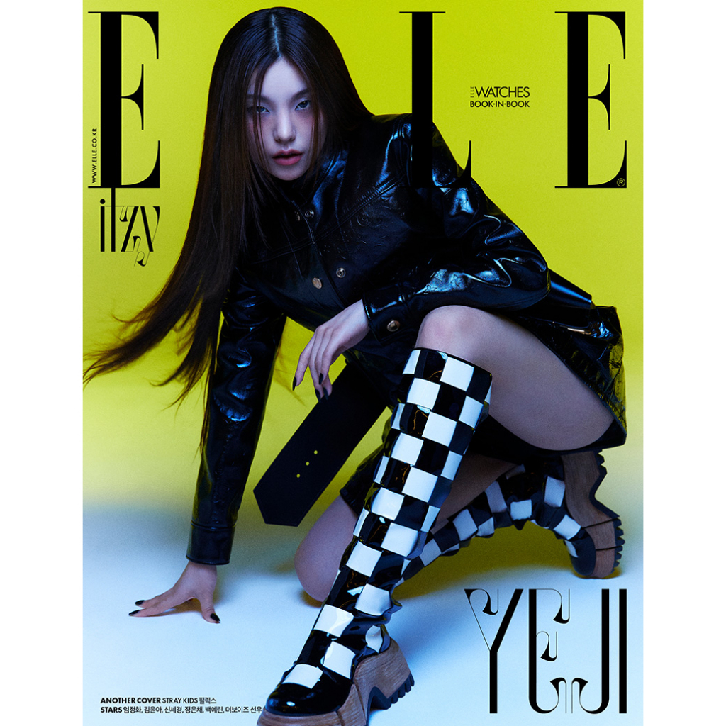 ELLE Magazine - FELIX (stray kids), YEJI (itzy) COVER_MAY issue 2023 (with translation)