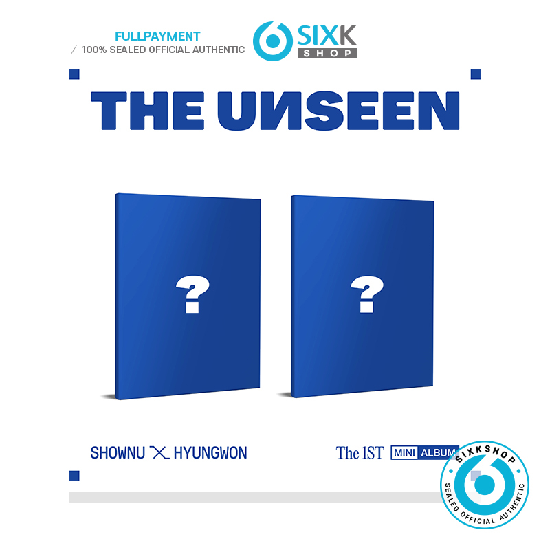 SHOWNU X HYUNGWON The 1st Mini Album THE UNSEEN