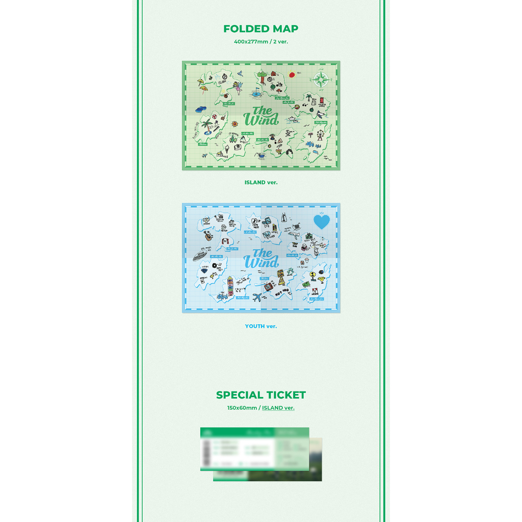 THE WIND 1st Mini Album [Beginning : The Wind Page]