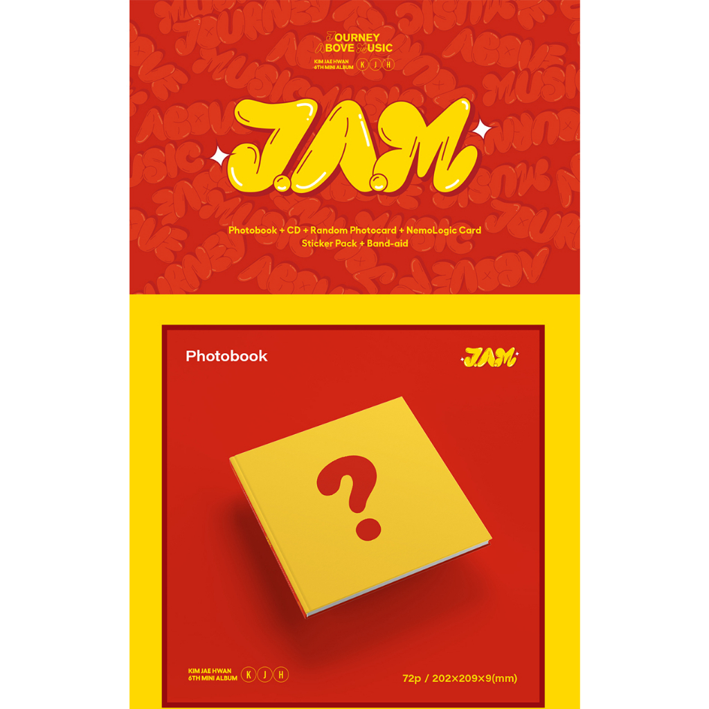 KIM JAE HWAN 6th Mini Album J.A.M (Journey Above Music)