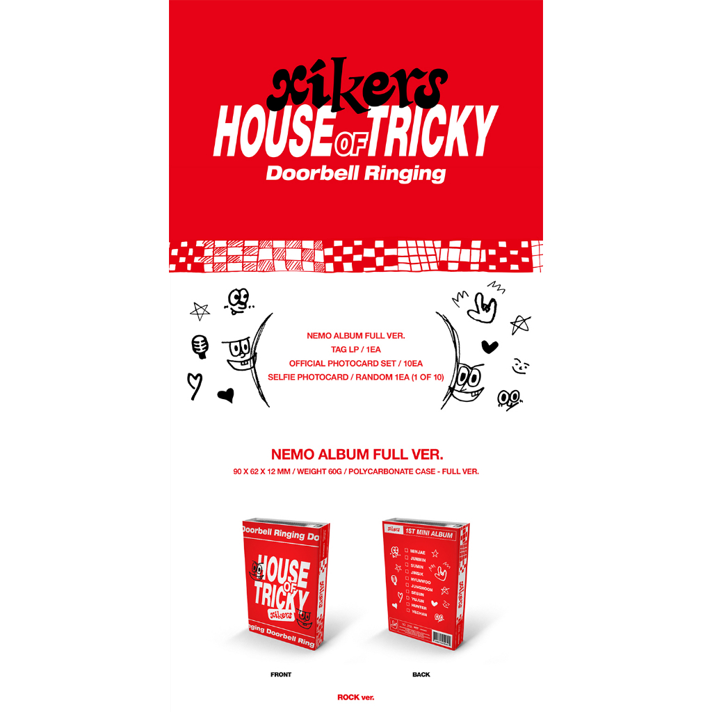 (Nemo album Ver.) Xikers 1st Mini Album House of Tricky : Doorbell Ringing